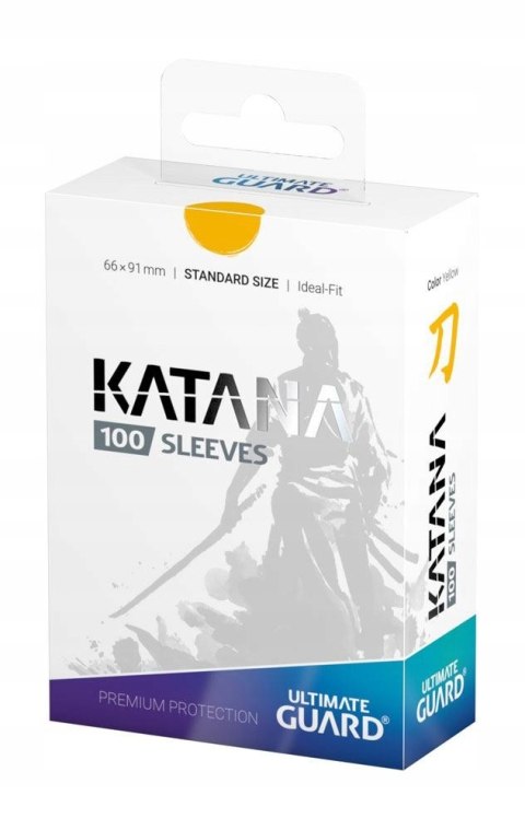Protektory UG CCG Katana Żółte 100szt