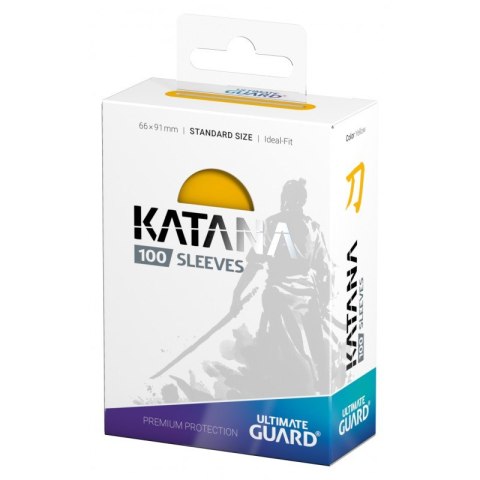 Protektory UG CCG Katana Żółte 100szt