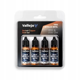 Vallejo 77253 TMM Set - Ancient Copper (4 x 18 ml)
