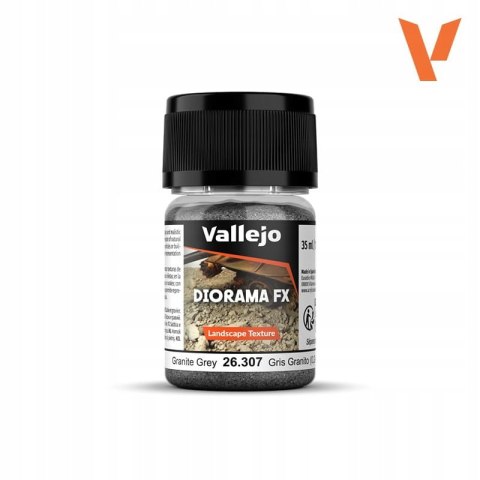 Vallejo Lansc Text Granite Grey 0,2-0,6 35ml 26307