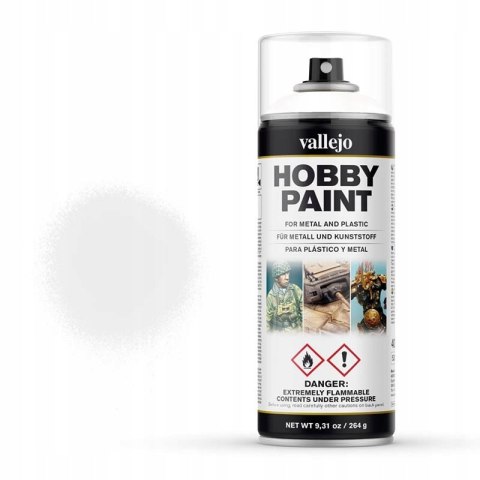 Vallejo Spray Basic White Primer 400ml 28010