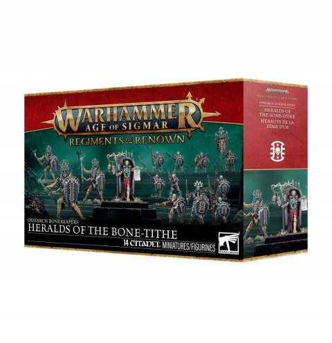 WARHAMMER AOS - OSSIARCH BONEREAPERS HERALDS OF THE BONE-TITHE