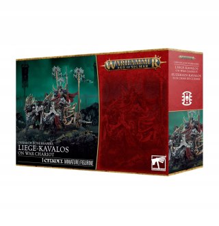 WARHAMMER AOS - OSSIARCH BONEREAPERS LIEGE-KAVALOS ON WAR CHARIOT