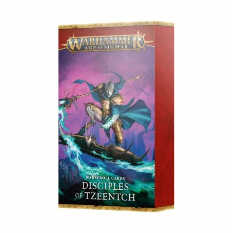WARSCROLL CARDS DISCIPLES TZEENTCH ENG