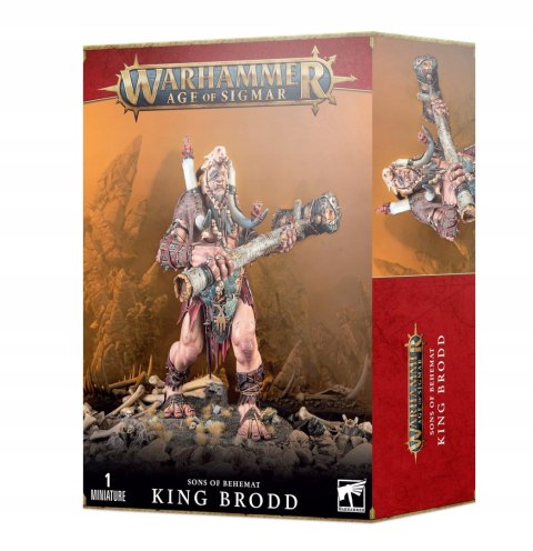 Warhammer Age of Sigmar SONS OF BEHEMAT: KING BRODD Games Workshop