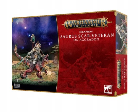 Warhammer Age of Sigmar Saurus Scar-Veteran On Aggradon Games Workshop