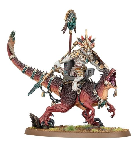 Warhammer Age of Sigmar Saurus Scar-Veteran On Aggradon Games Workshop