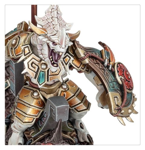 Warhammer Age of Sigmar Saurus Scar-Veteran On Aggradon Games Workshop