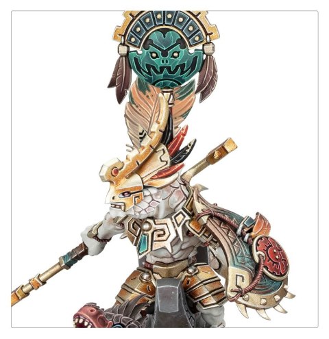 Warhammer Age of Sigmar Saurus Scar-Veteran On Aggradon Games Workshop
