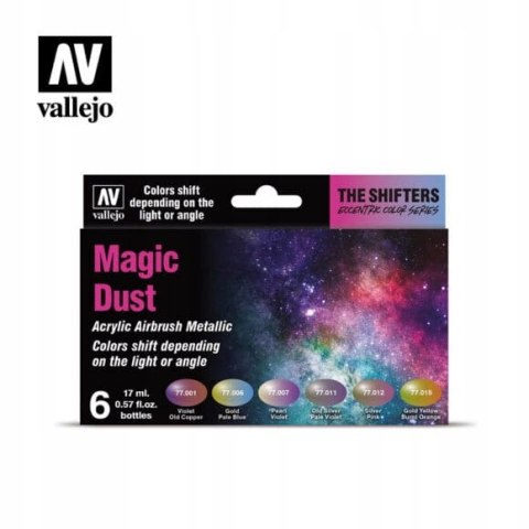 Zestaw farb Vallejo Magic Dust 77.090 6 szt.