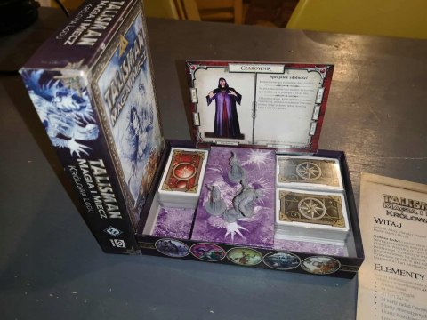 Gra planszowa Talisman: Magia i Miecz - Królowa Lodu Galakta