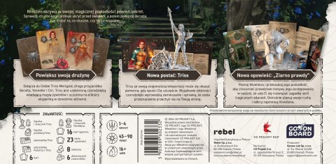 Gra planszowa Wiedźmin: Ścieżka Przeznaczenia - Triss i Ziarno prawdy Rebel