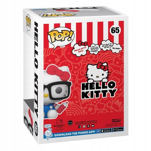 Hello Kitty POP! Sanrio Vinyl Figure Hello Kitty Nerd 65