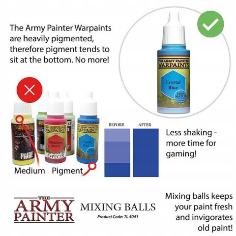 KULKI DO FARBEK THE ARMY PAINTER MIXING BALLS