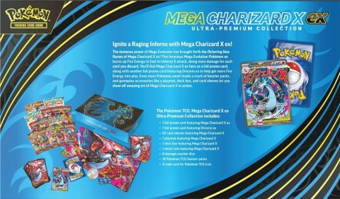 POKÉMON TCG: MEGA CHARIZARD X EX - ULTRA-PREMIUM COLLECTION