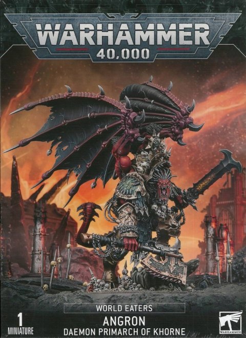 Warhammer 40000 Angron Daemon Primarch of Khorne Games Workshop