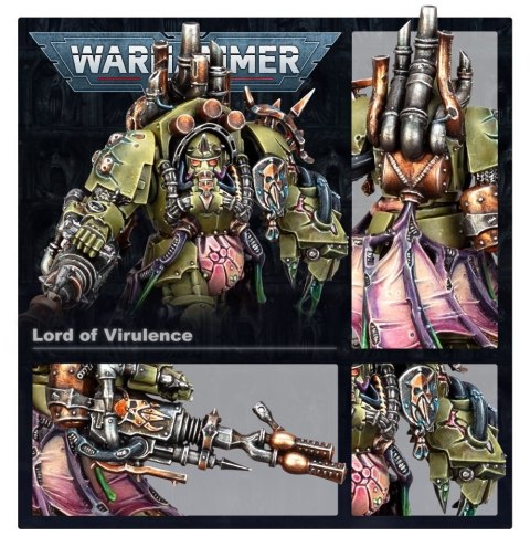 Warhammer 40000 Death Guard Lord of Virulence Games Workshop