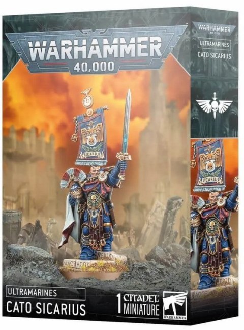 Warhammer 40K: Cato Sicarius - Commander of the Victrix Guard ULTRAMARINES