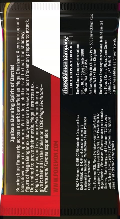 ZESTAW 36X POKÉMON TCG: MEGA EVOLUTION - PHANTASMAL FLAMES - BOOSTER