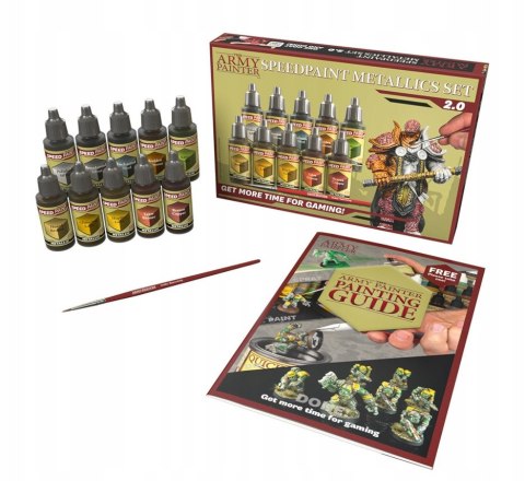 Army Painter Speedpaint Metallics Set 2.0