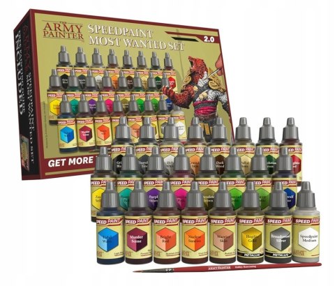Army Painter Speedpaint Most Wanted Set 2.0