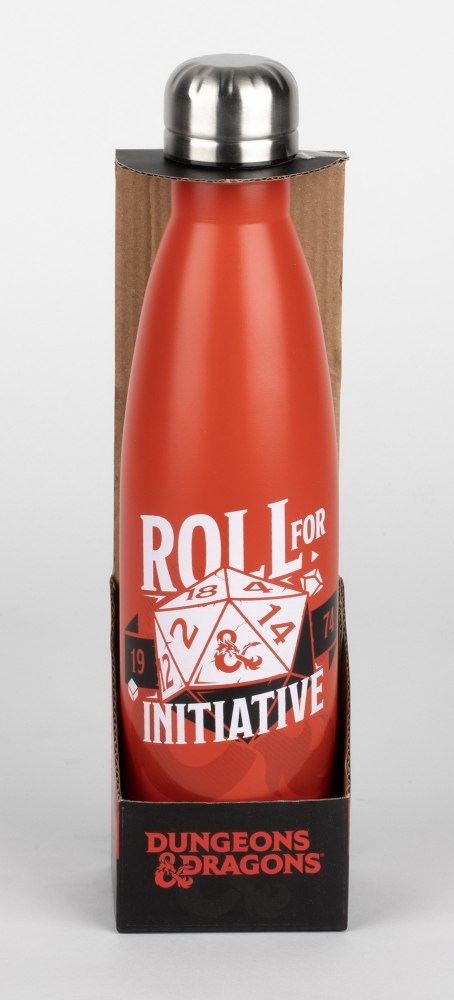 Dungeons Dragons Thermo Water Bottle Roll for Initiativ