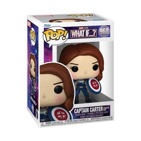 Figurka Funko Pop! WHAT IF Captain Carter 968 - lekko uszkodzone pudełko