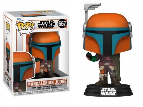 Funko Pop! Mandalorian Judge 667 - lekko uszkodzone pudełko