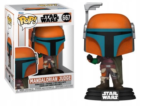Funko Pop! Mandalorian Judge 667 - lekko uszkodzone pudełko