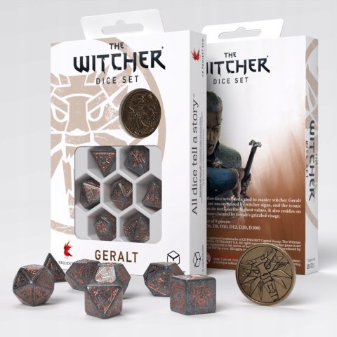 Kości RPG Wiedźmin. Geralt - Cena Neutralności
