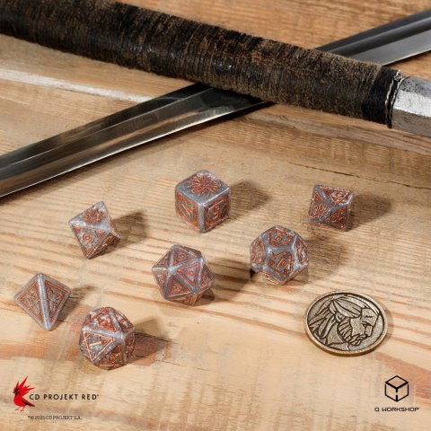 Kości RPG Wiedźmin. Geralt - Cena Neutralności