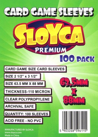 Koszulki Standard CCG Premium Sloyca 63,5x88 mm 100 szt.