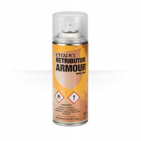Podkład w sprayu Citadel Retributor Armour 400 ml złoty