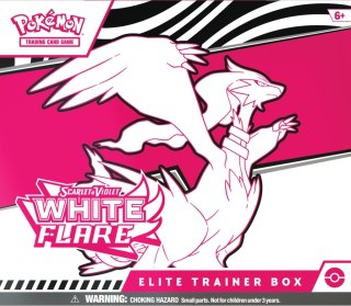Pokémon TCG: Scarlet & Violet - White Flare - Elite Trainer Box - Reshiram