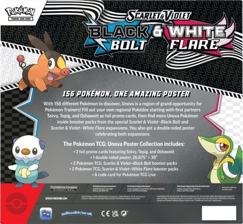 Pokemon TCG - White Flare Black Bolt - Unova Poster Collection