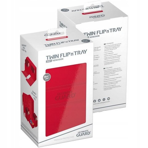 Pudełko FlipnTray XenoSkin 200+ Monocolor Red
