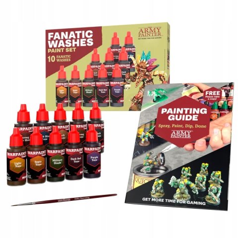 The Army Painter: Warpaints Fanatic - Washes Paint Set