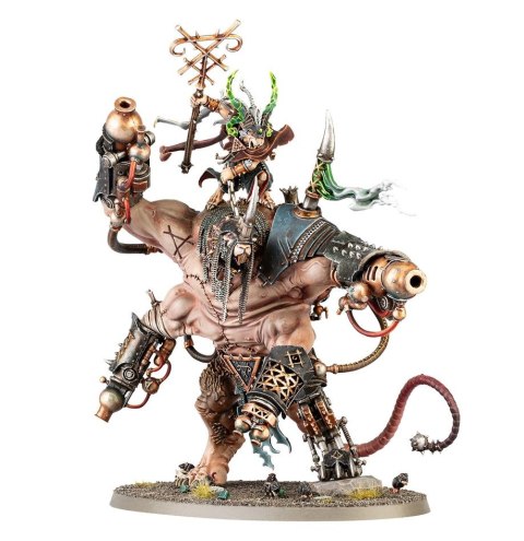 WARHAMMER AOS - SKAVEN THANQUOL ON BONERIPPER