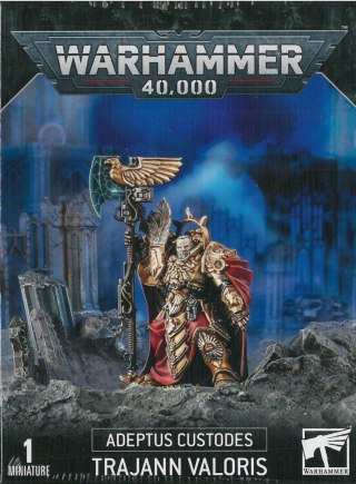 Warhammer 40K Adeptus Custodes Captain-General Trajann Valoris