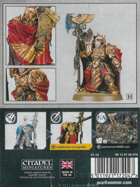 Warhammer 40K Adeptus Custodes Captain-General Trajann Valoris