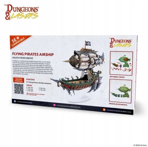 Dungeons and Lasers Flying Pirates Airship