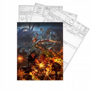 KARTY GRACZA DUNGEONS & DRAGONS RPG - CHARACTER SHEETS 2024