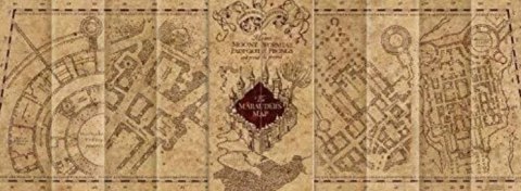 Puzzle Noble Collection 1000 elementów Harry Potter: Marauders Map