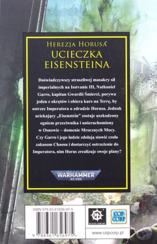 Ucieczka Eisensteina. Herezja Horusa James Swallow