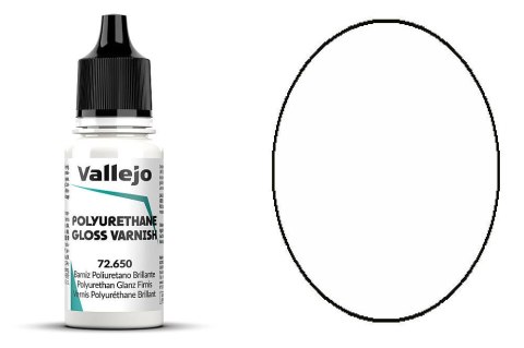 VALLEJO 72650 Gloss Polyurethane Varnish 18ml