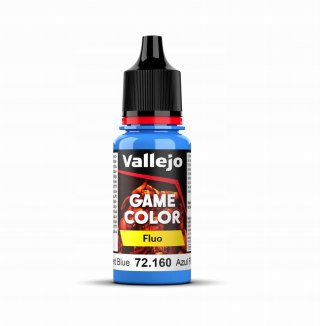 VALLEJO GAME COLOR Fluo - 72160 Fluorescent Blue 18ml