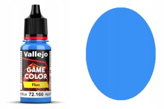 VALLEJO GAME COLOR Fluo - 72160 Fluorescent Blue 18ml
