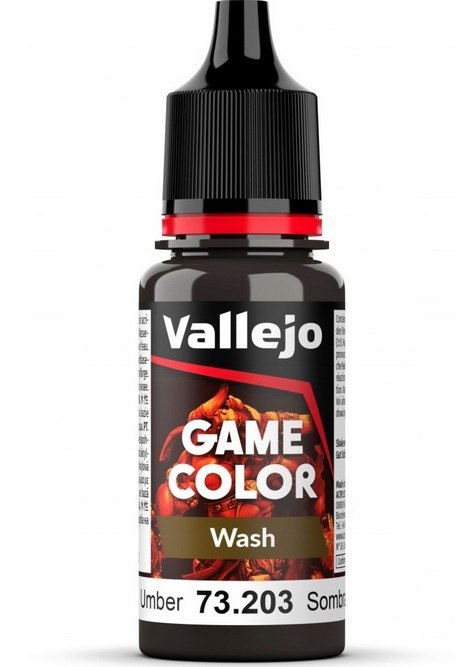 VALLEJO Game Color Wash - 73203 Umber 18ml