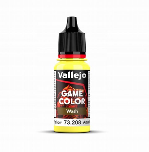 VALLEJO Game Color Wash - 73208 Yellow 18ml
