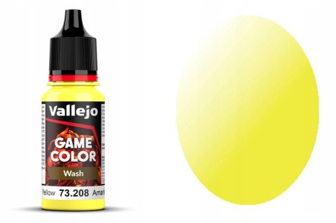 VALLEJO Game Color Wash - 73208 Yellow 18ml